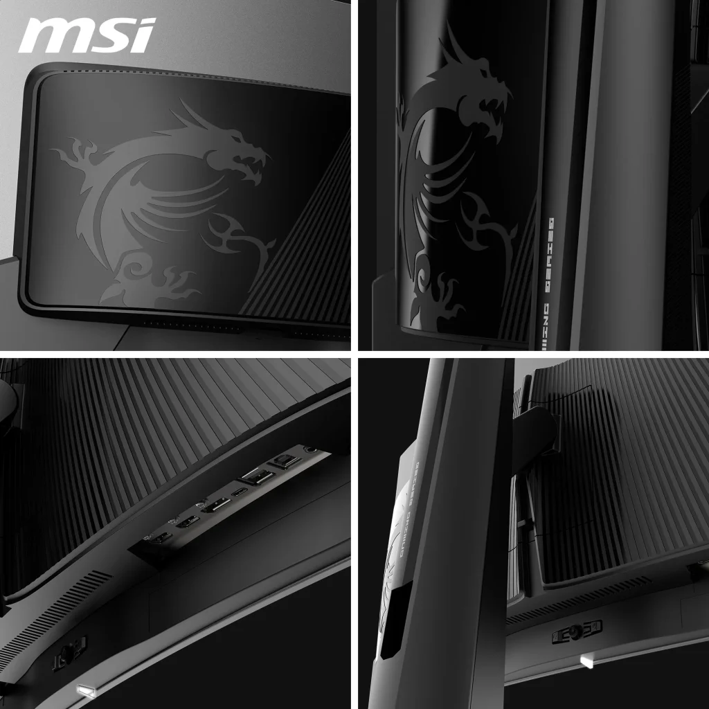 MSI MPG 341CQPX QD-OLED – 34" UWQHD 240Hz ívelt QD-OLED gaming monitor - Image 5