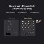 Mercusys MR80X AX3000 Dual-Band Wi-Fi 6 Router - Image 5