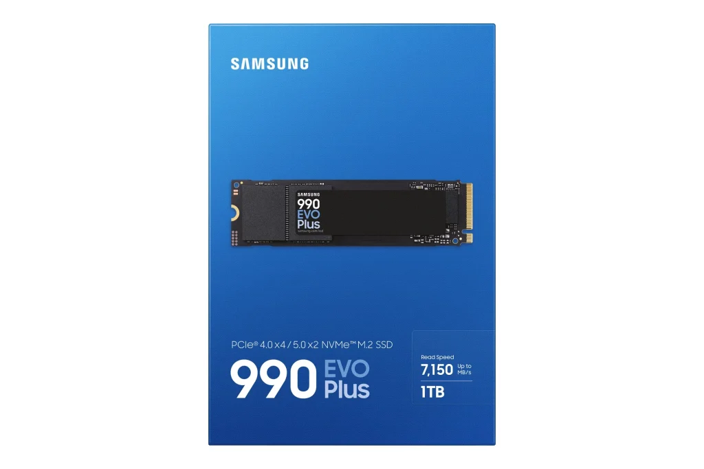 SAMSUNG SSD Belső, 1TB, 990EVO+, NVMe M.2, 600 TBW - Image 14