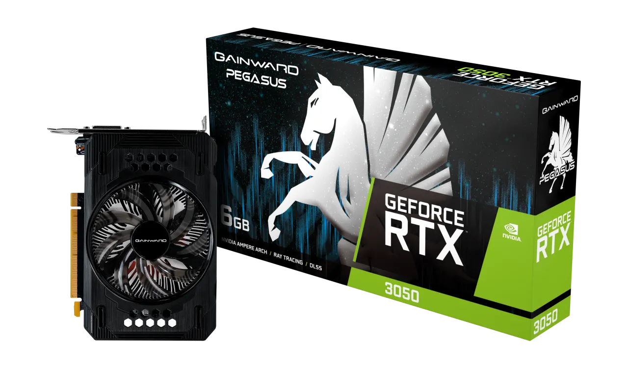 Gainward GeForce RTX 3050 Pegasus 6GB GDDR6 96bit videokártya