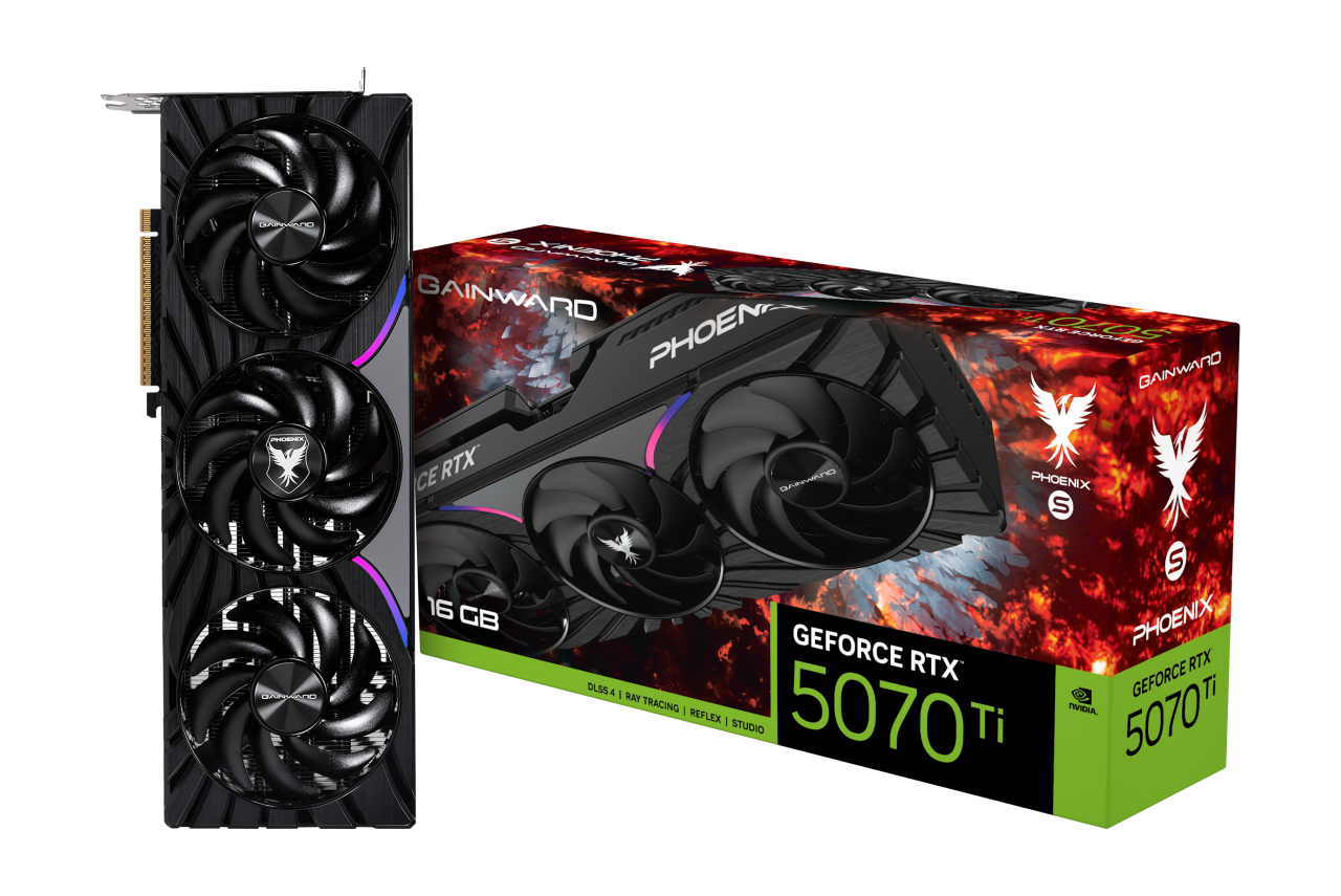 Gainward RTX5070Ti Phoenix-S 16GB GDDR7 256bit 3-DP HDMI videokártya