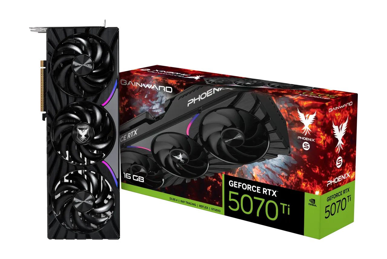 Gainward GeForce RTX 5070 Ti Phoenix-S 16GB GDDR7 256bit videokártya