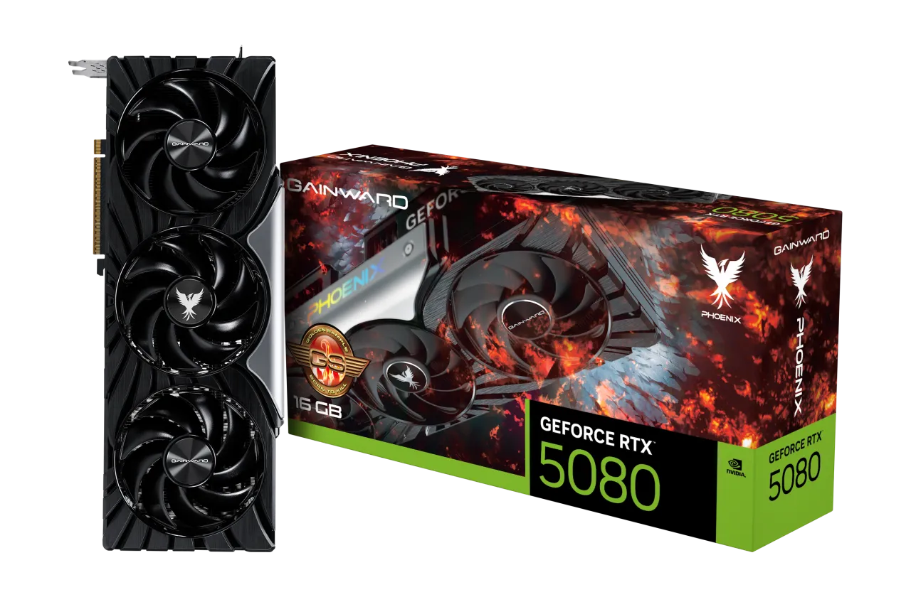 Gainward GeForce RTX 5080 Phoenix GS 16GB GDDR7 256bit videokártya
