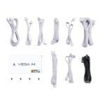 Chieftec VEGA M fehér 750W ATX 80+ GOLD moduláris tápegység - PPG-750-C - Image 4