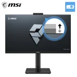 MSI Business AIO PRO MAX 27TP Z 8MG-002, 27" FHD Touch, Ryzen 7 255, 16GB, 512GB, INT, NOOS, Black - Image 2