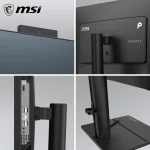 MSI Business AIO PRO MAX 27TP Z 8MG-002, 27" FHD Touch, Ryzen 7 255, 16GB, 512GB, INT, NOOS, Black - Image 4