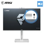 MSI AiO PRO MAX 27TP Z 8MG-003XEU - Ryzen 7 255, 27" FHD, 16GB, 512GB, fehér - Image 2