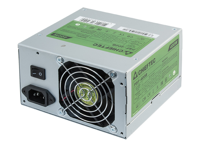 PSF-400B.jpg Chieftec Smart Series 400W ATX 8cm Tápegység - PSF-400B - Image 1