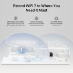 TP-LINK Wireless Range Extender Dual Band BE3600 Wifi 7, RE235BE - Image 6