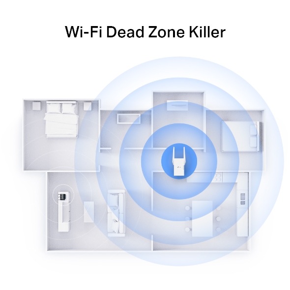 RE705X_2.jpg TP-LINK RE705X AX3000 Mesh WiFi 6 Extender - Image 3