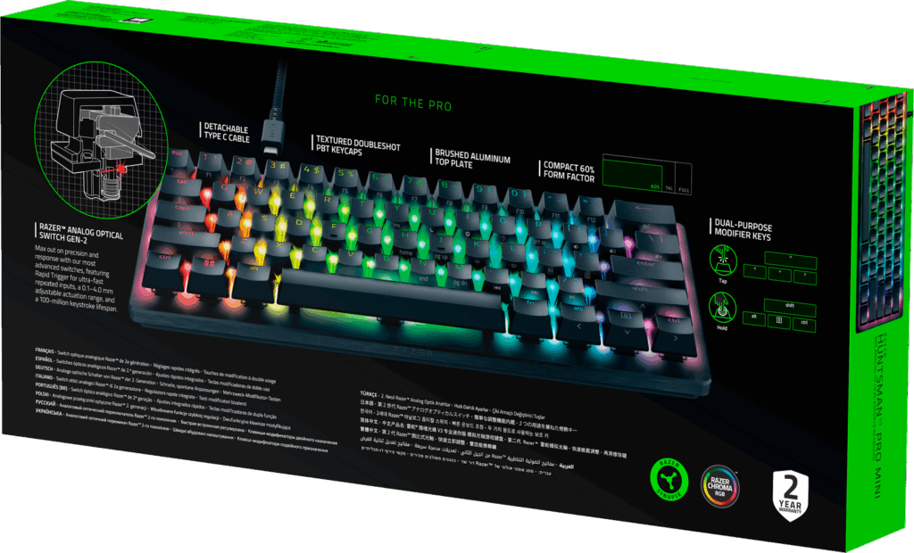 RZ03-04990100-R3M1.png Razer Huntsman V3 Pro Mini - US Layout - Image 2