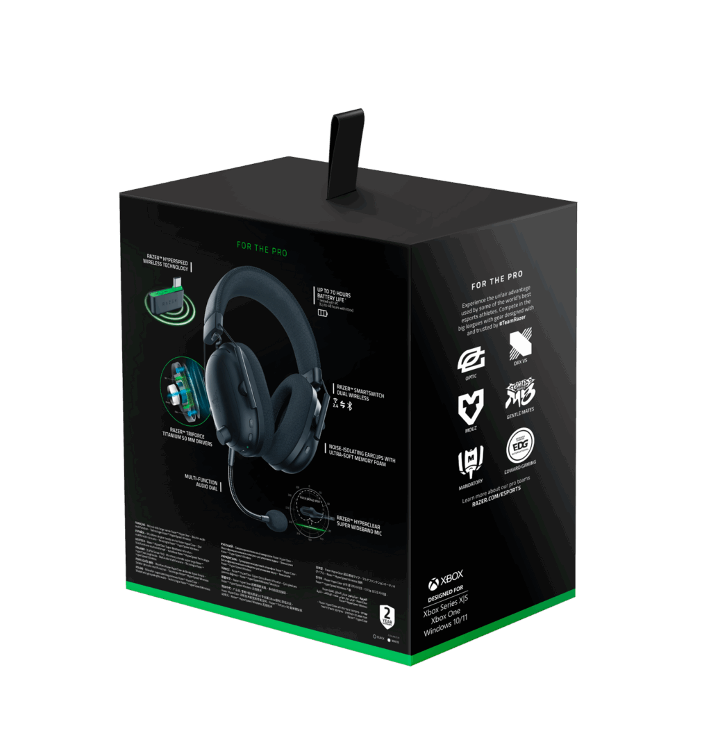 Razer BlackShark V2 Pro (2023) - Black - Image 3