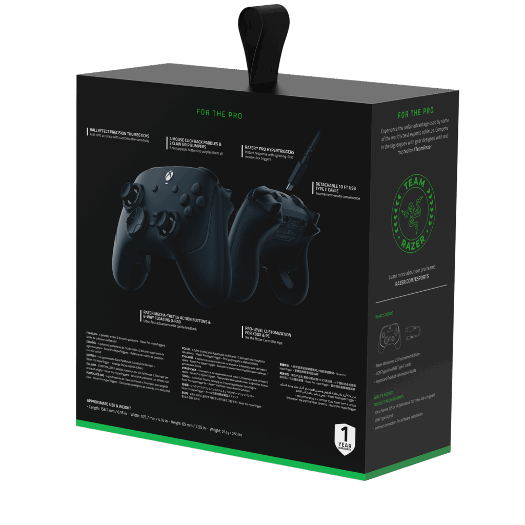 Razer Wolverine V3 Tour. Ed. for Xbox X|S & PC - Black - Image 3