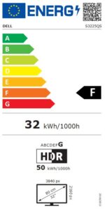 Dell 32 Plus 4K Monitor S3225QS 2xHDMI, DP (3840x2160) - Image 2