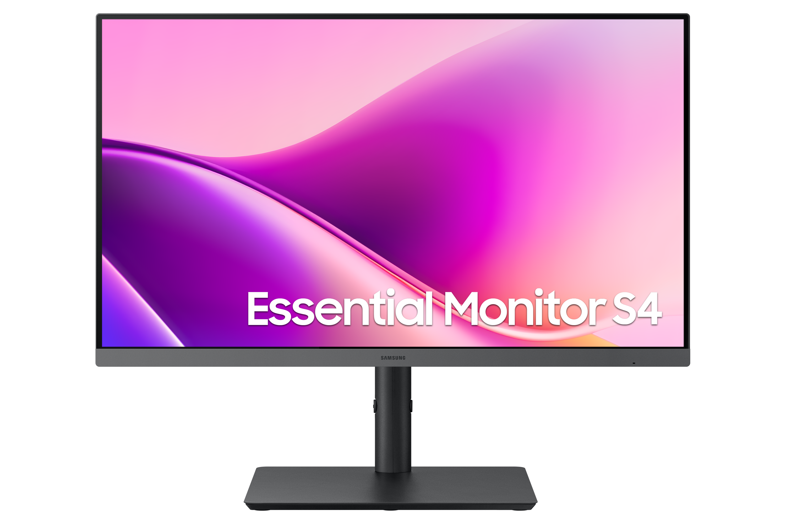 SAMSUNG IPS 100Hz monitor 24" S43UF, 1920x1080, 16:9, 300cd/m2, 5ms, DisplayPort/HDMI/USB-C/LAN, Pivot