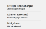 Panasonic SC-BMAX5E-K akkumulátoros party hangszóró - Image 3