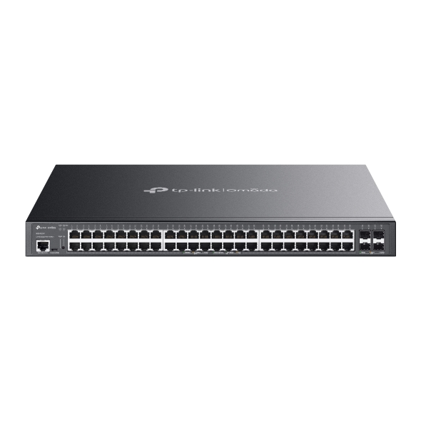 TP-LINK SG3452XP Omada 48-Port Gigabit and 4-Port 10GE SFP+ L2+ Managed Switch