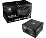 ASRock Steel Legend SL-1200G 1200W 80 PLUS Gold Moduláris Tápegység, fekete