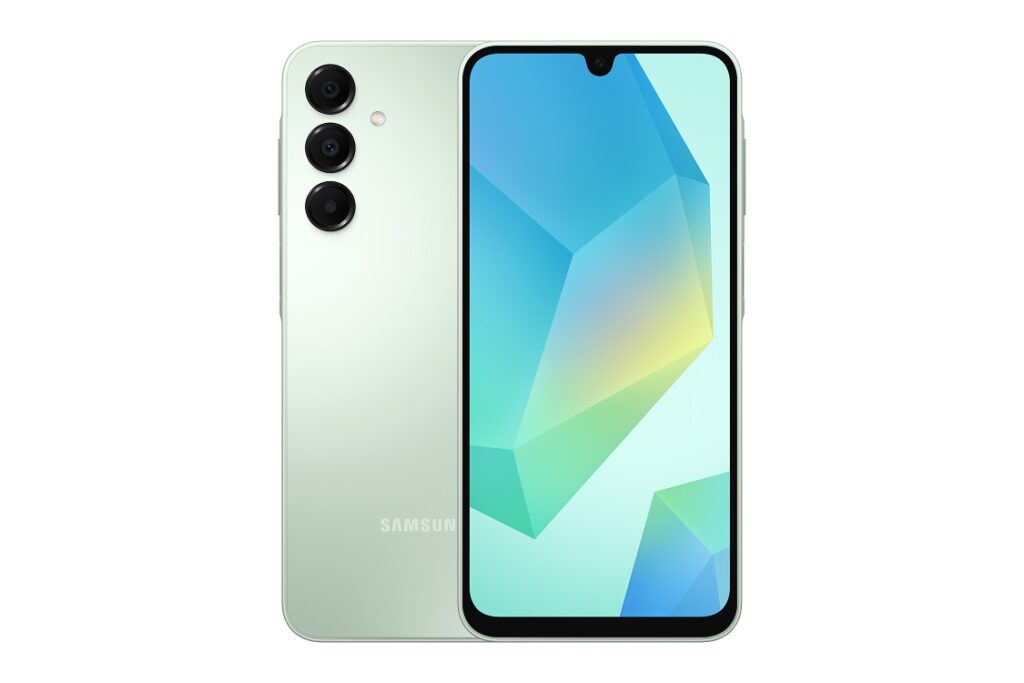 Samsung Galaxy A16 LTE 4/128GB Dual Mobiltelefon Light Green (SM-A165FLGBEUE) - Image 1