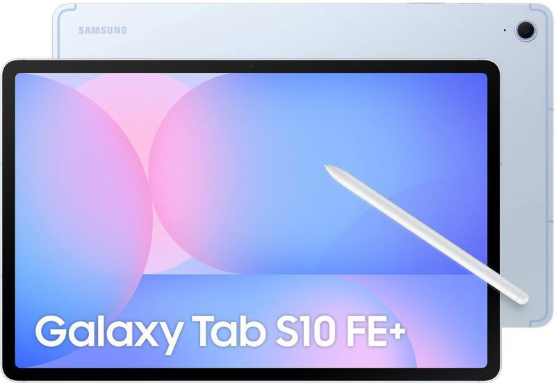 SM-X626BLBREUE_1414619158.samsung-galaxy-tab-s10-fe-128gb-5g-sm-x626blbreue.jpg Samsung Galaxy Tab S10 FE+ SM-X626B Light Blue 128GB WiFi+5G - Image 1