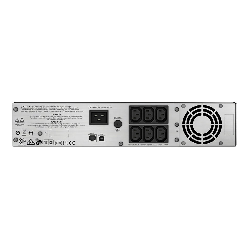 APC Smart-UPS C 2000VA RM 2U LCD 230V - Image 2