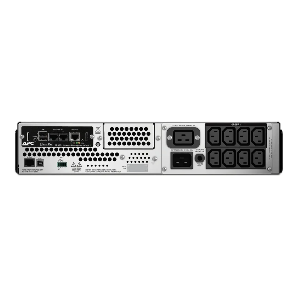 APC Smart-UPS 3000VA RM 2U LCD 230V with SmartCard - Image 2