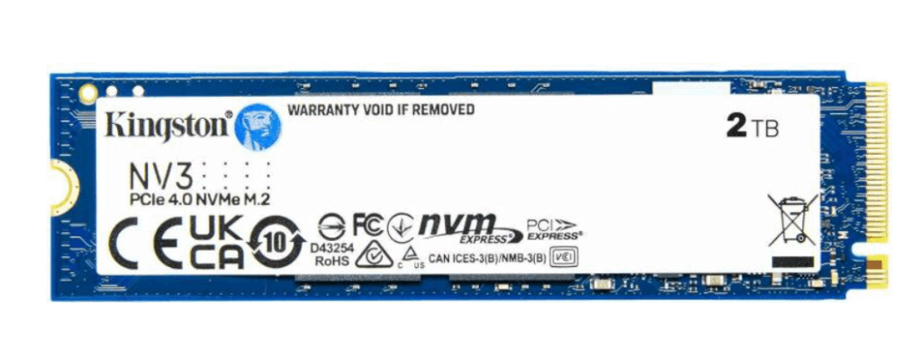 SSD Kingston 2TB NV3 M.2 2280 NVMe PCIe - Image 3