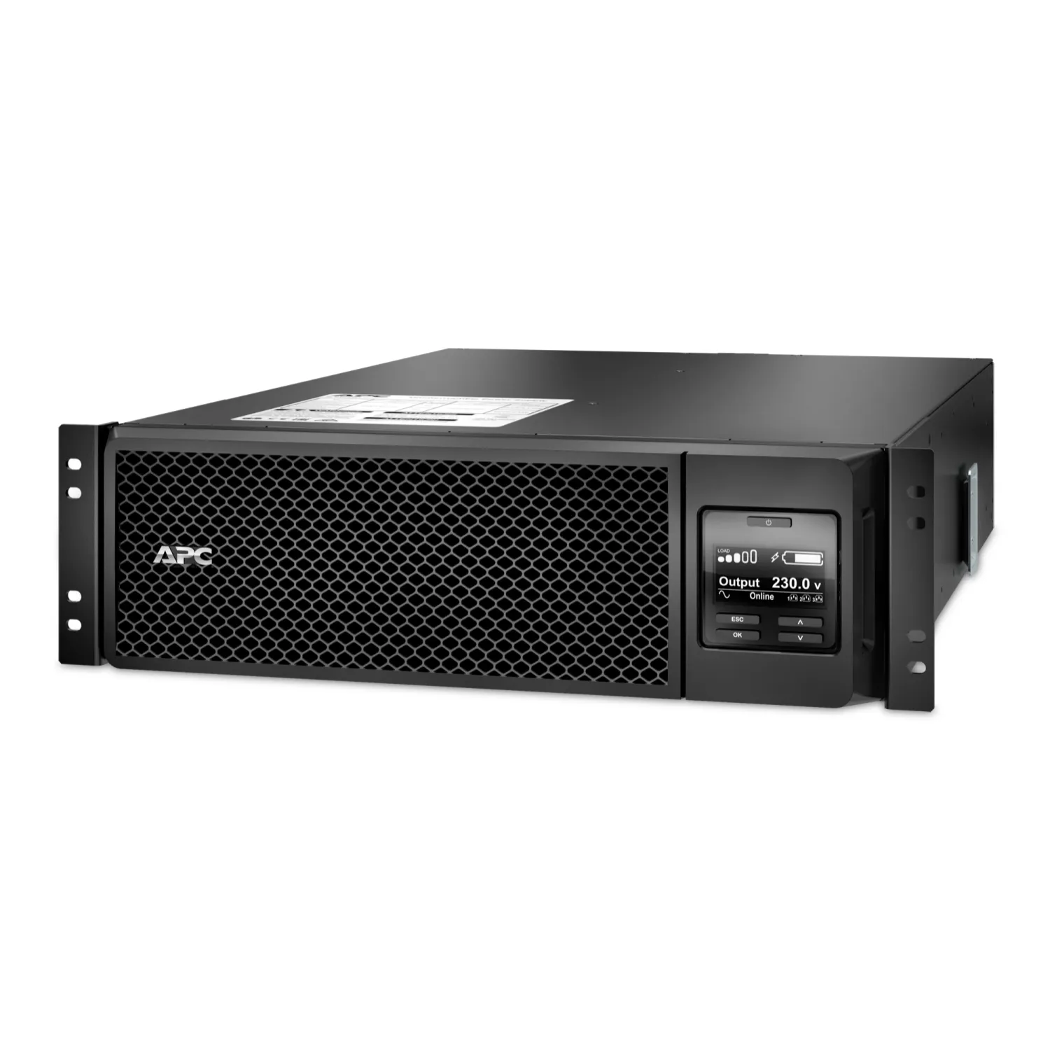 APC Smart-UPS SRT 5000VA 230V Rack kivitel