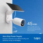 TP-LINK Tapo C425 Okos vezeték nélküli biztonsági kamera és Solar panel - Image 2
