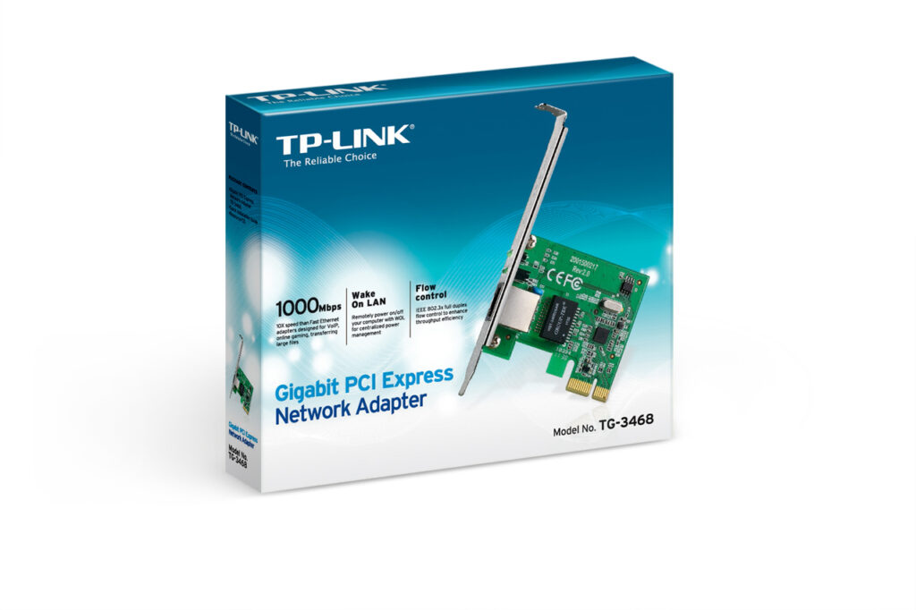 TP-LINK TG-3468 10/100/1000 PCI-E hálózati kártya - Image 6