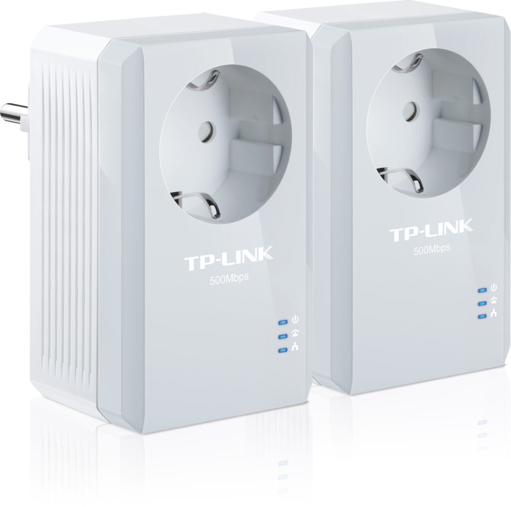 TL-PA4010P-KIT.jpeg TP-LINK TL-PA4010P Starter Kit 500Mbps Powerline Ethernet adapter - Image 2