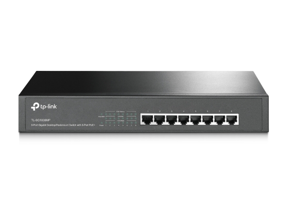 TL-SG1008MP.jpg TP-LINK Switch 8x1000Mbps (8xPOE+), TL-SG1008MP - Image 1