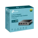 TP-LINK TL-SG105MPE 5-Port Gigabit Easy Smart Switch with 4-Port PoE+ - Image 2