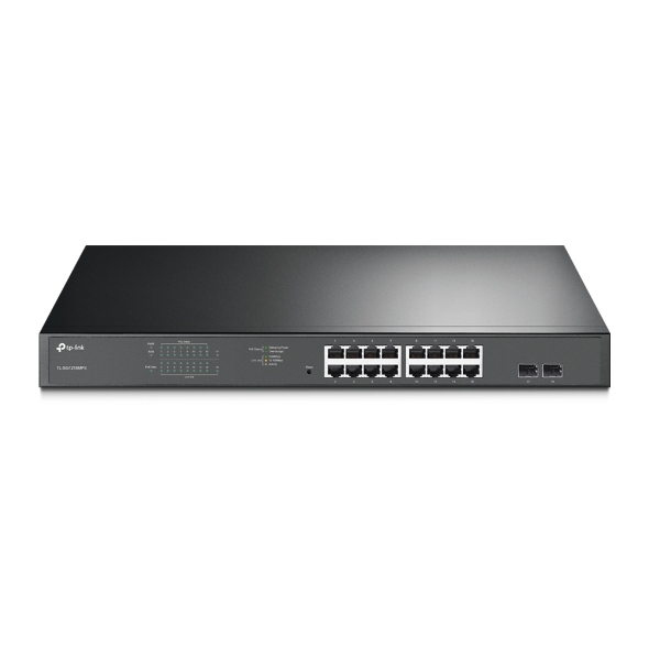 TP-LINK TL-SG1218MPE JetStream 16-Port Gigabit Easy Smart PoE+ Switch with 2 SFP