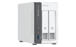 2-bay ARM 4C 2.0GHz ; 2 x SATA 6Gb/s 3.5"/2.5"; 4GB RAM on-board; 1 x GbE; 1 x 2