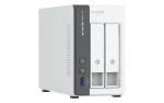 Qnap 2-bay ARM 4C 2.0GHz ; 2 x SATA 6Gb/s 3.5"/2.5"; 4GB RAM on-board; 1 x GbE;