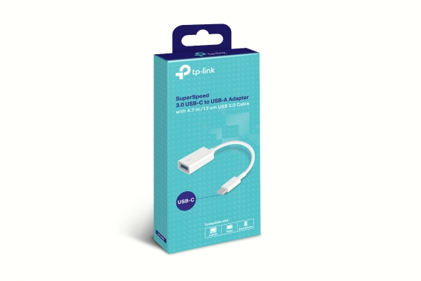UC400_1.jpg TP-LINK USB-C to USB 3.0 Adapter - Image 3