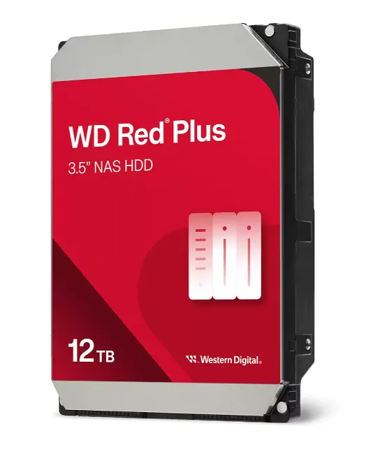 Western Digital 12TB 5400rpm SATA-600 512MB Red Plus WD120EFGX