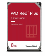 Western Digital HDD 8TB Red Plus 3,5" SATA-3 5640rpm 256MB - WD80EFPX - Image 2