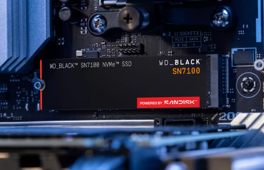 Western Digital SSD 1TB WD Black SN7100 M.2 NVMe PCIe 4.0 x 4 - Image 3