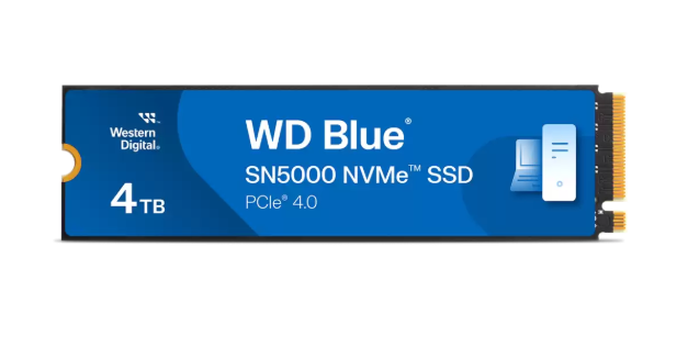 Western Digital SSD 4TB Blue SN5000 NVMe - WDS400T3B0A