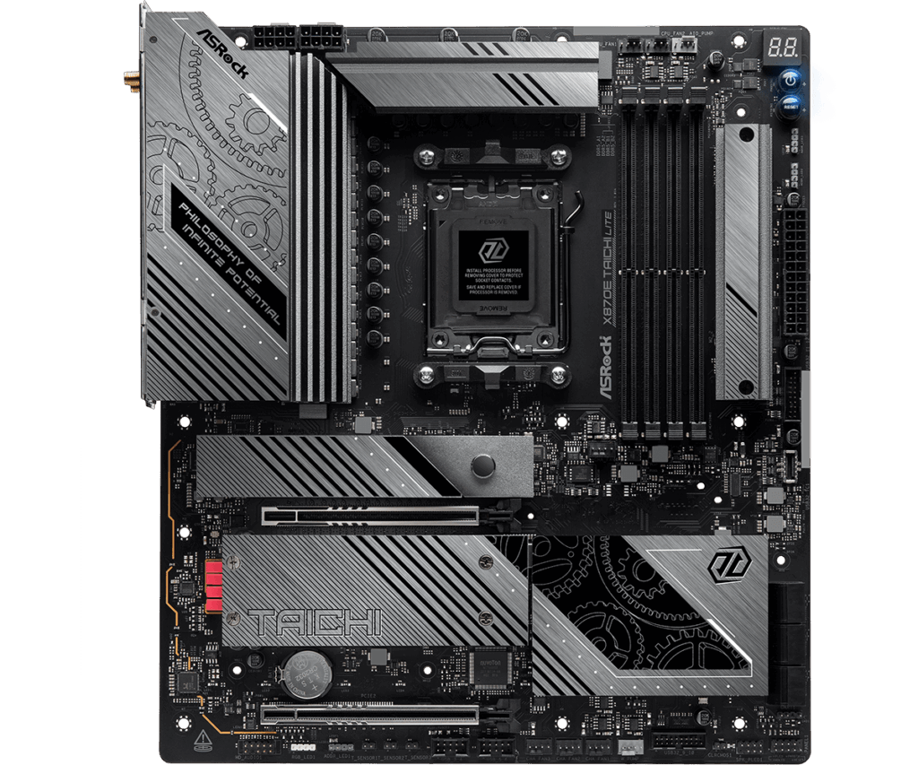 ASRock sAM5 X870E TAICHI LITE alaplap - Image 3