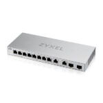 Zyxel XGS1010-12 v2, 12-Port Gigabit Unmanaged Switch with 8-Port 1G + 2-Port 2. - Image 3