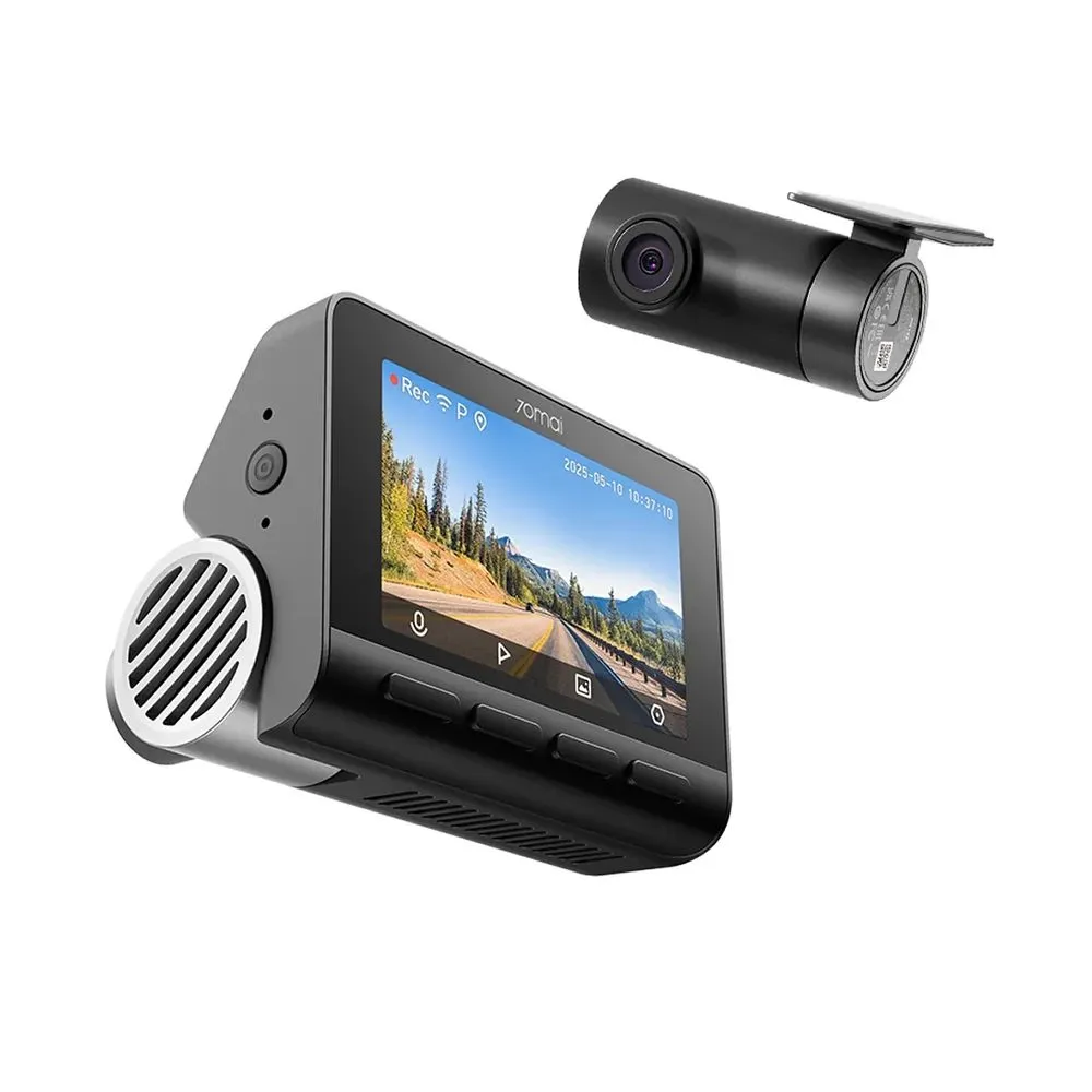 70mai Dash Cam 4K A810S HDR Set menetrögzítő kamera + RC22 hátsó kamera szett