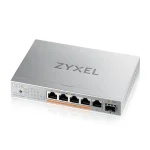 ZYXEL Switch 5x2.5Gbps(4xPOE++) + 1xSFP+  Fémházas Asztali, XMG-105HP-EU0101F - Image 2