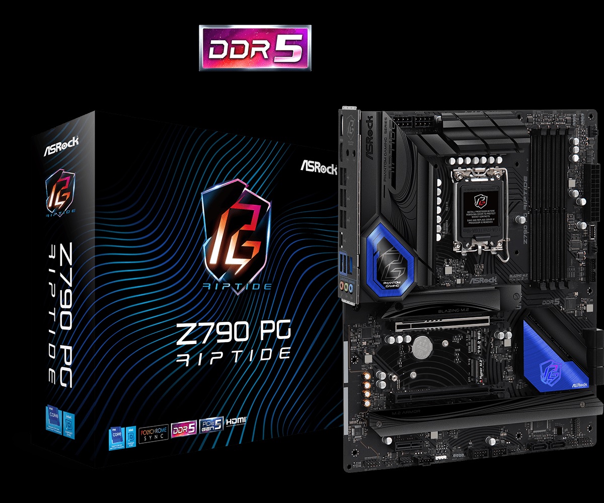 ASRock LGA1700 Z790 PG RIPTIDE alaplap