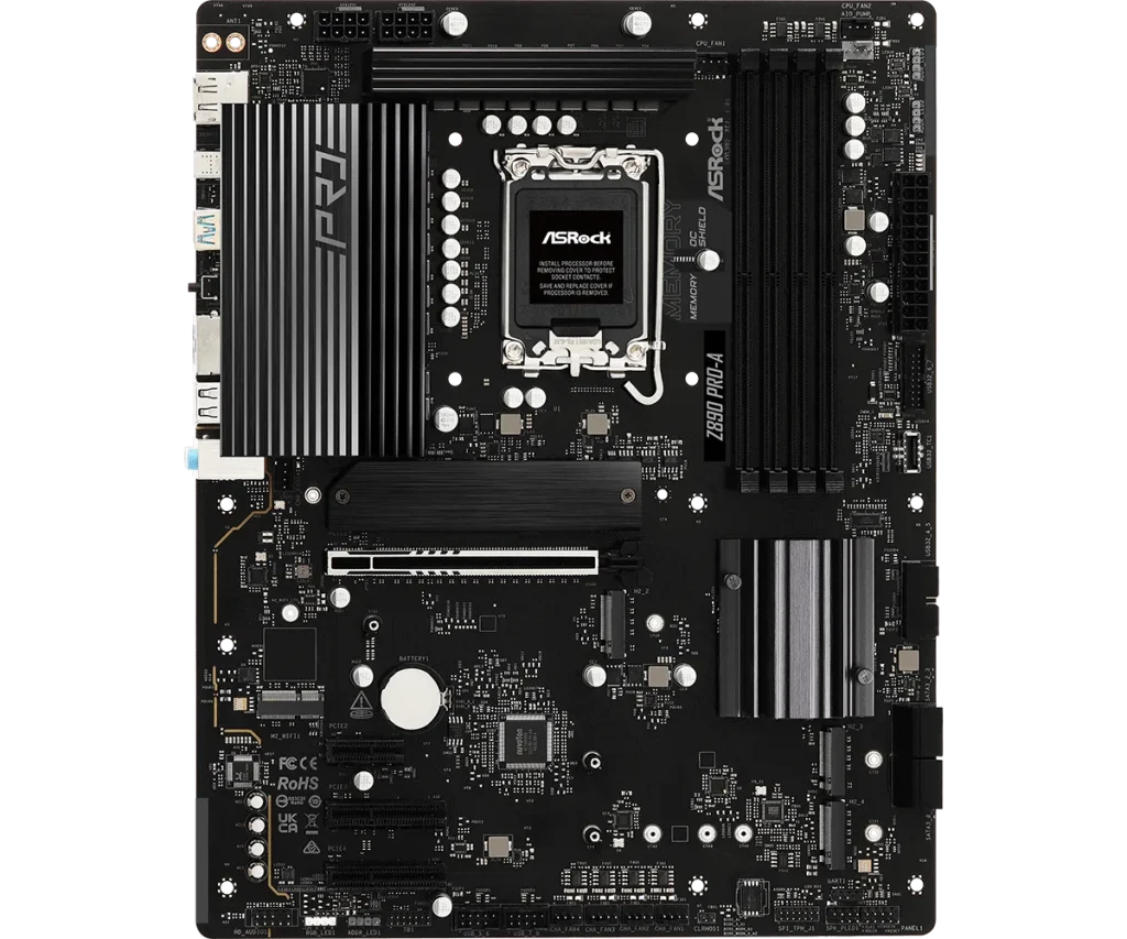 ASRock Z890 Pro-A LGA1851 DDR5 ATX alaplap - Image 3
