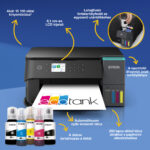 Epson EcoTank L6360 színes tintasugaras A4 MFP, duplex, LAN, WIFI, fekete - Image 10