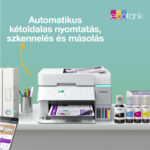 Epson EcoTank L6376 színes tintasugaras A4 MFP, ADF, duplex, LAN, WIFI, fehér - Image 11