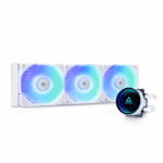 Chieftec Iceberg 360 RGB CLC-360-RGB-W – 360 mm-es AiO CPU Vízhűtő, fehér - Image 2